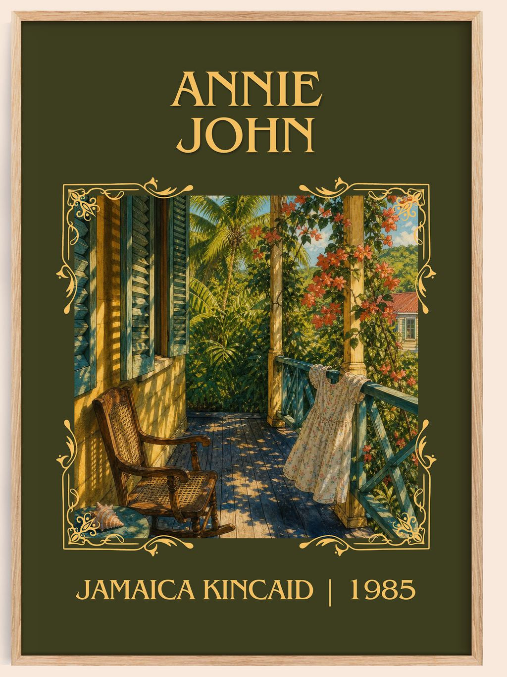 Annie John Classic Book Art Print by Jamaica Kincaid – book poster