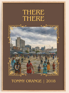 There There Classic Book Art Print by Tommy Orange – book poster