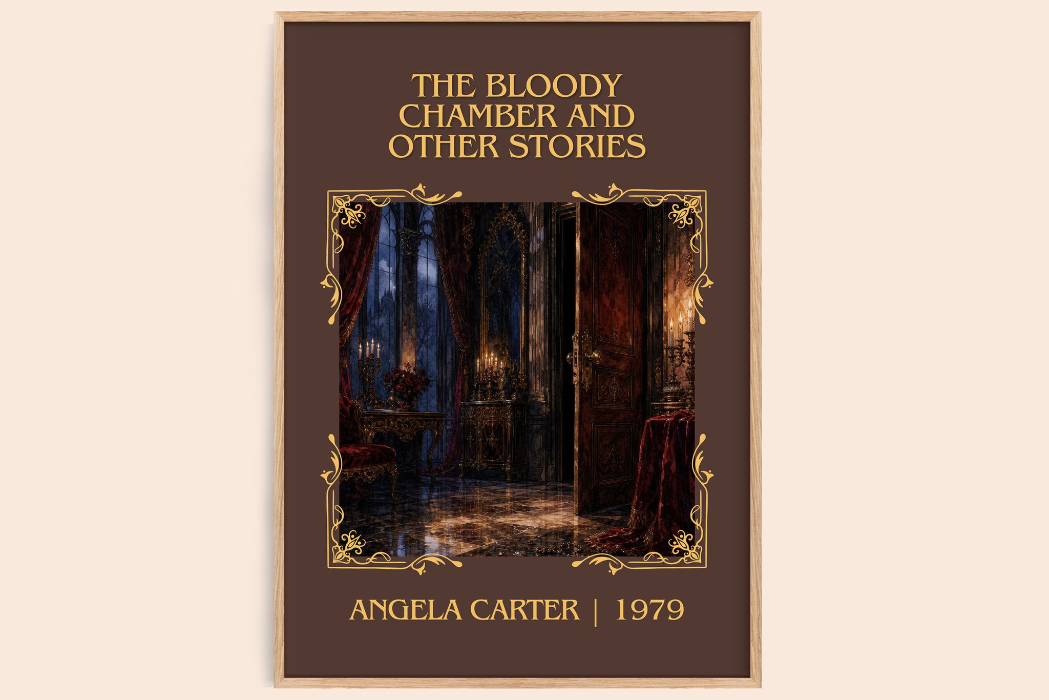 Bloody Chamber And Other Stories Classic Book Art Print by A. Carter