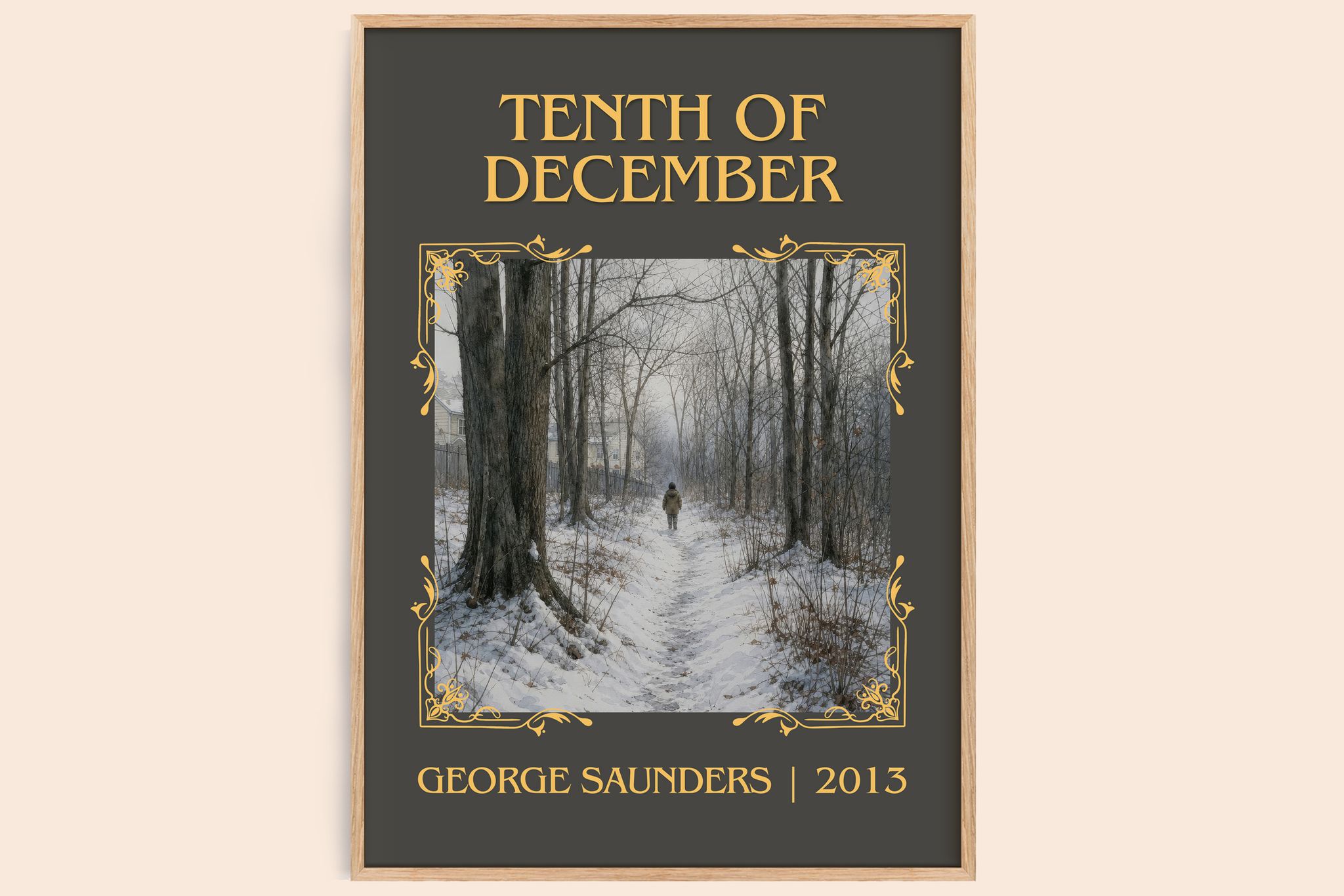 Tenth of December Classic Book Art Print by George Saunders