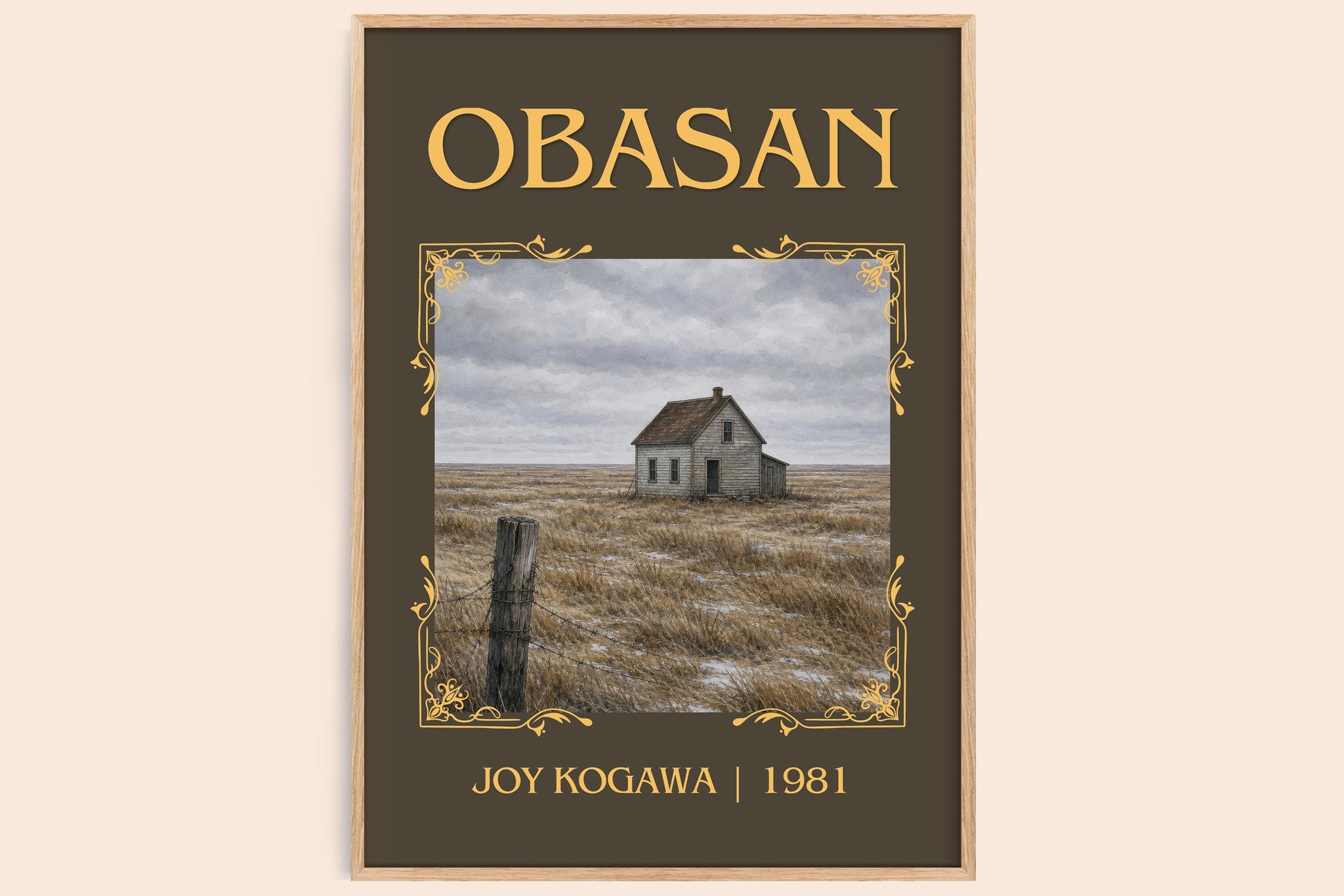 Obasan Classic Book Art Print by Joy Kogawa