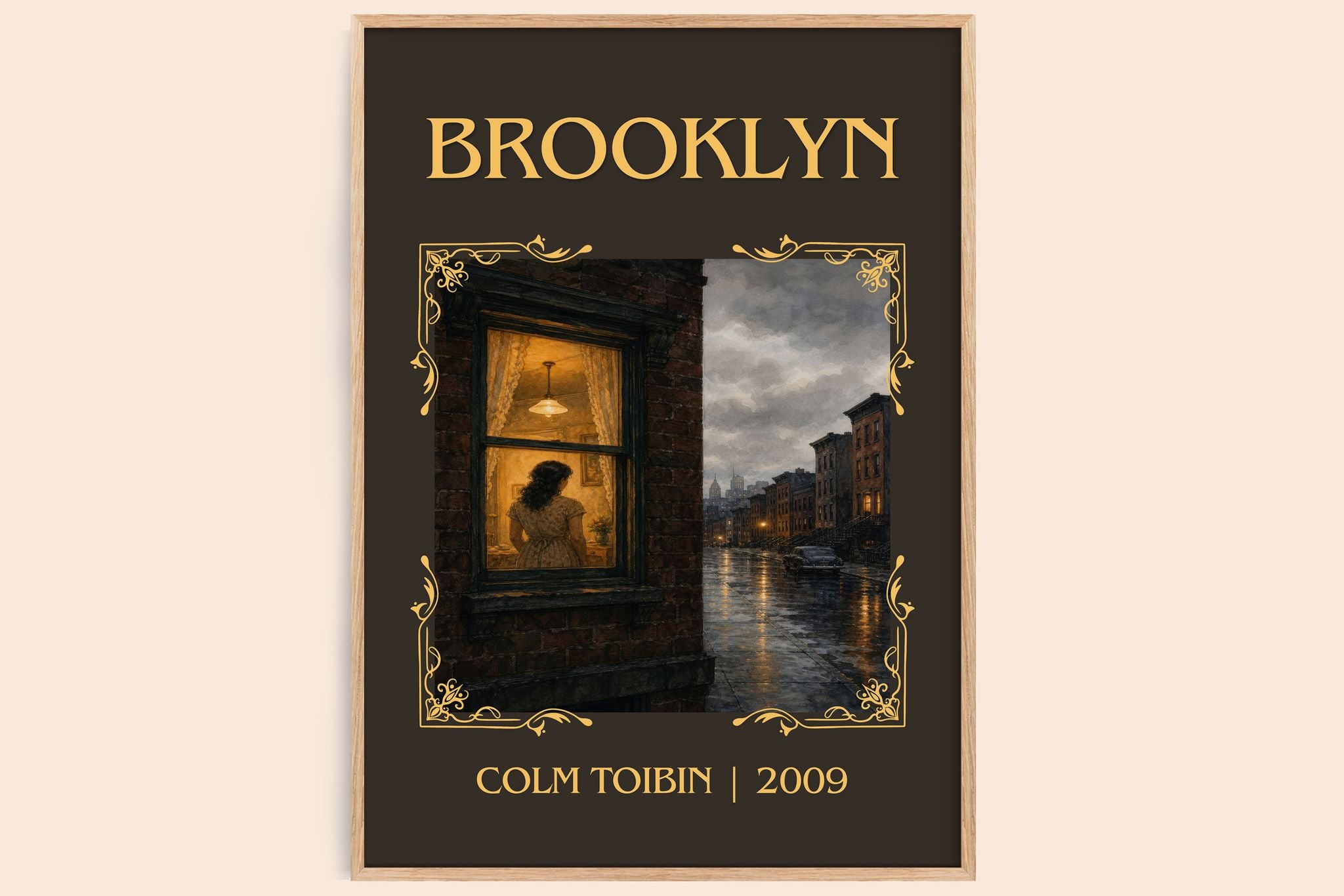 Brooklyn Classic Book Art Print by Colm Toibin