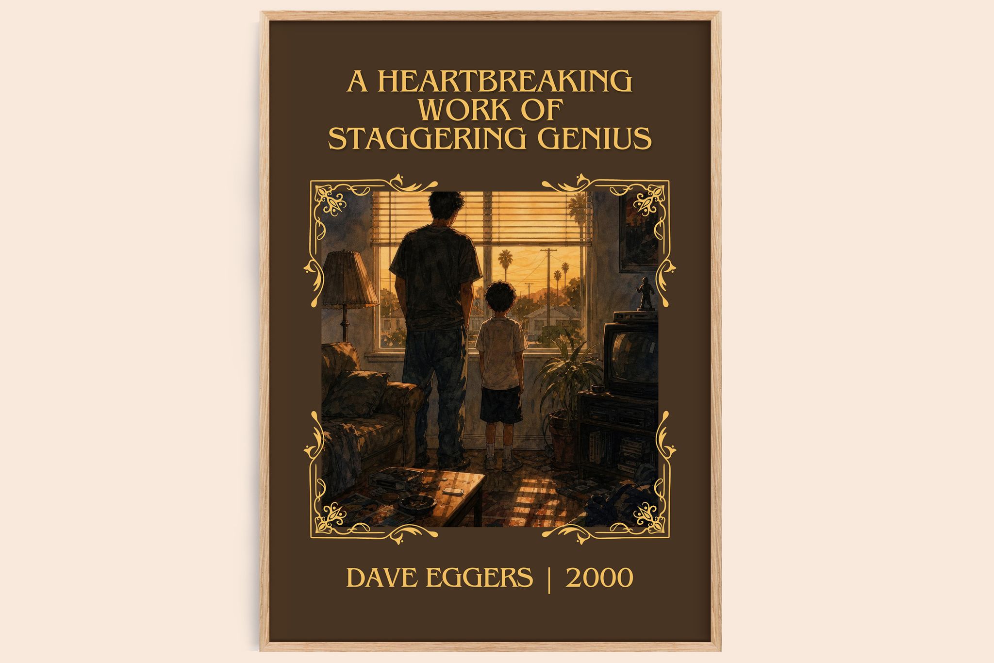 A Heartbreaking Work of Staggering Genius Classic Book Art Print by Dave Eggers