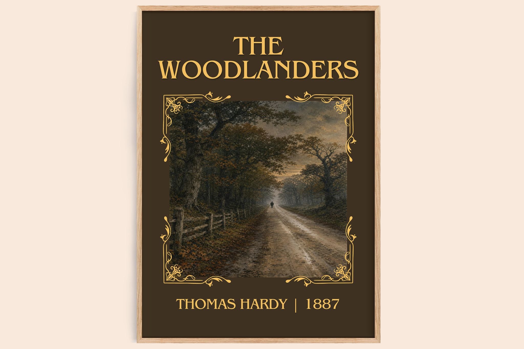 The Woodlanders Classic Book Art Print by Thomas Hardy