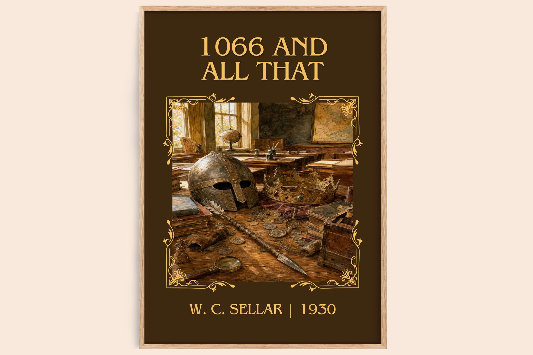 1066 And All That Classic Book Art Print by W. C. Sellar