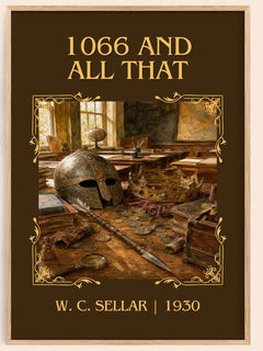 1066 And All That Classic Book Art Print by W. C. Sellar – book poster