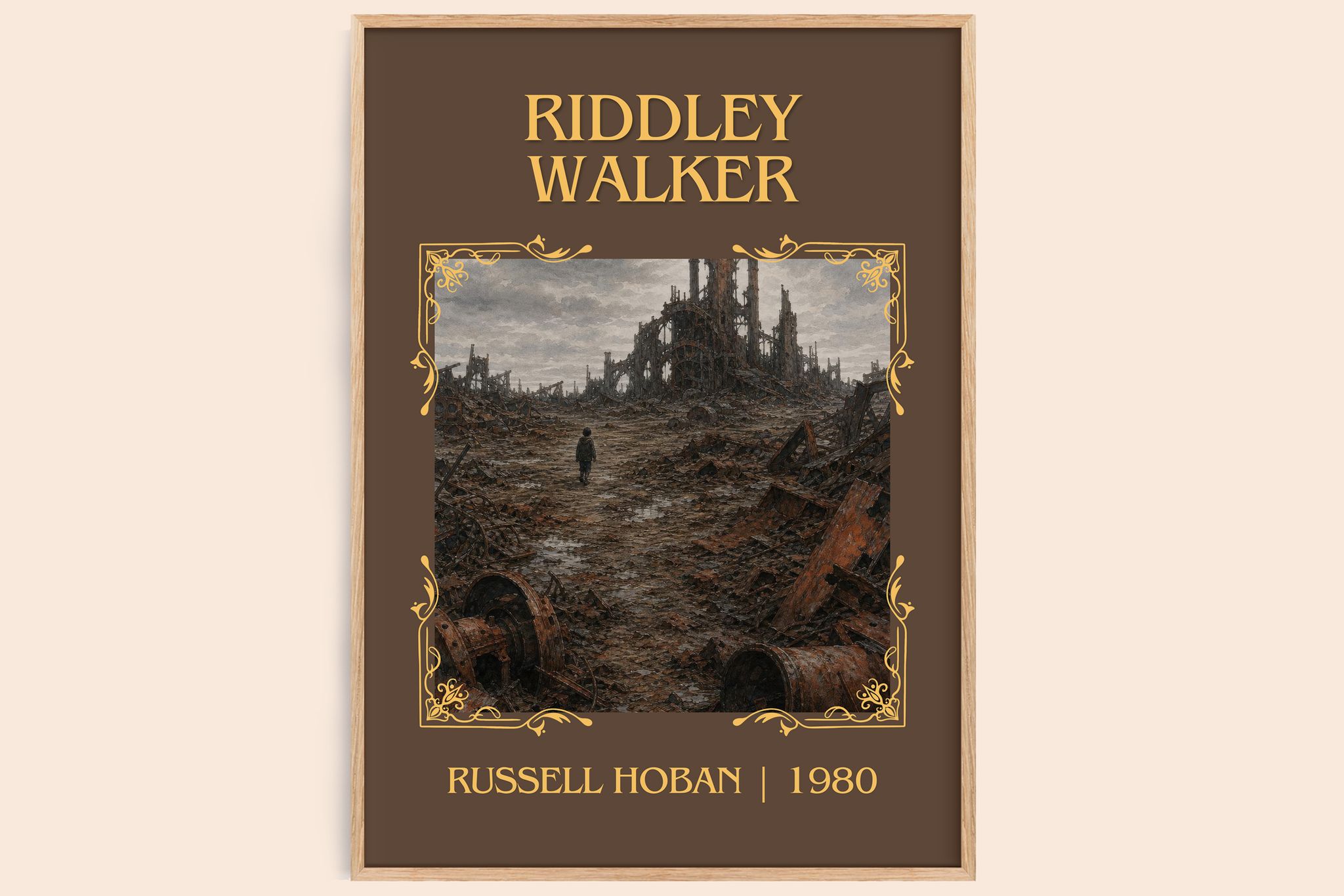 Riddley Walker Classic Book Art Print by Russell Hoban