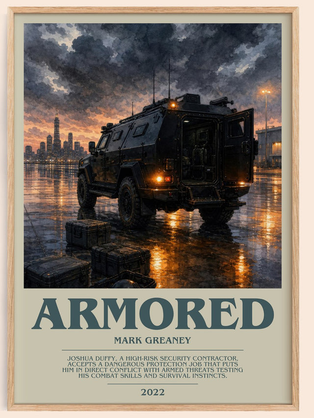 Armored Bookish Wall Art by Mark Greaney