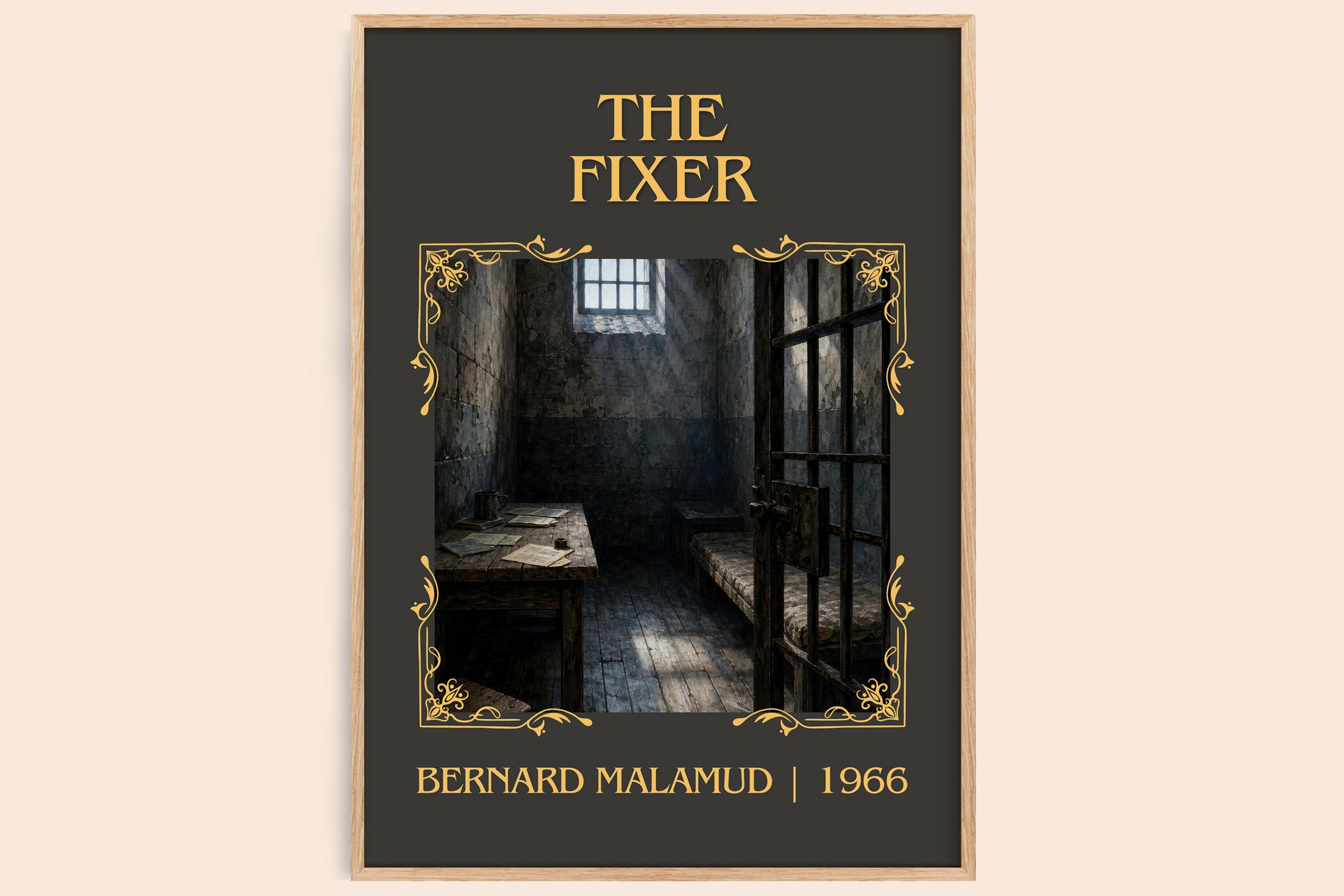 The Fixer Classic Book Art Print by Bernard Malamud