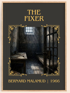 The Fixer Classic Book Art Print by Bernard Malamud – book poster