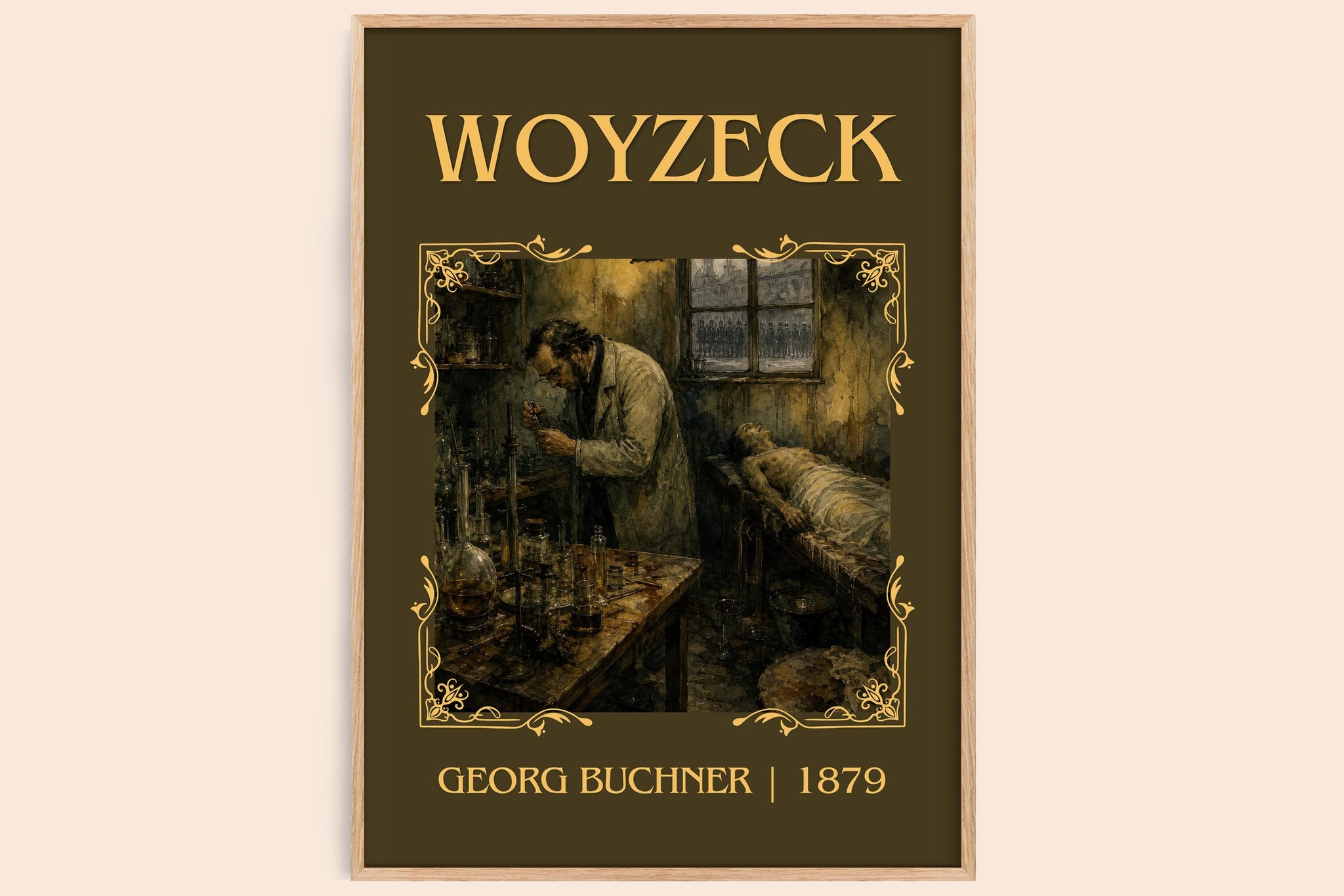 Woyzeck Classic Book Art Print by Georg Buchner