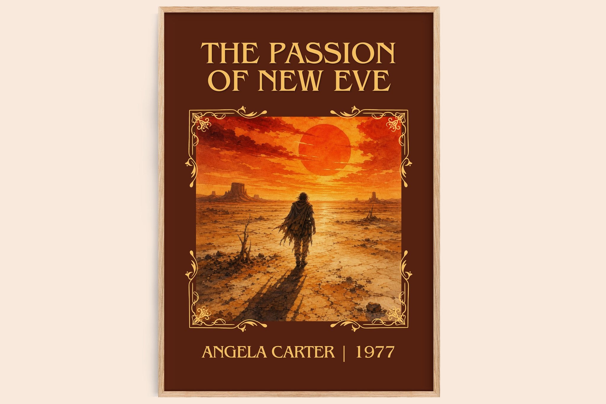 The Passion Of New Eve Classic Book Art Print by Angela Carter