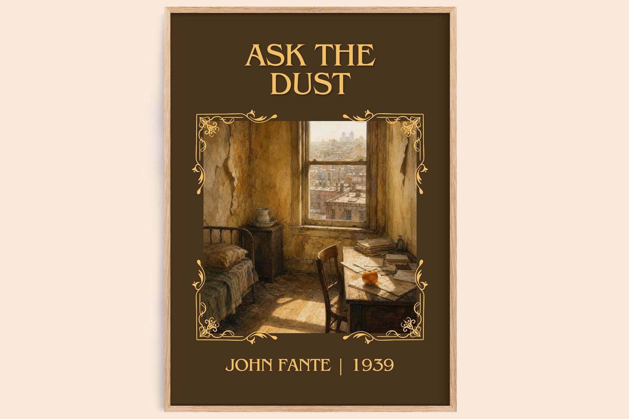 Ask The Dust Classic Book Art Print by John Fante