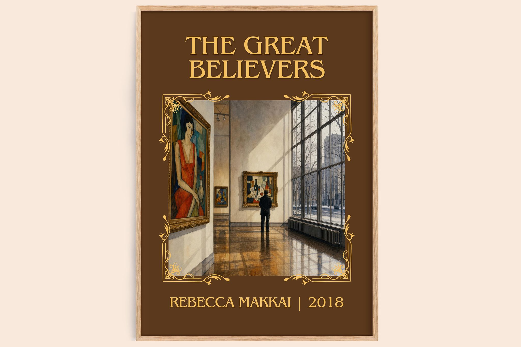 The Great Believers Classic Book Art Print by Rebecca Makkai