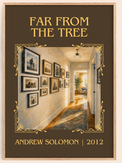 Far From the Tree Classic Book Art Print by Andrew Solomon – book poster