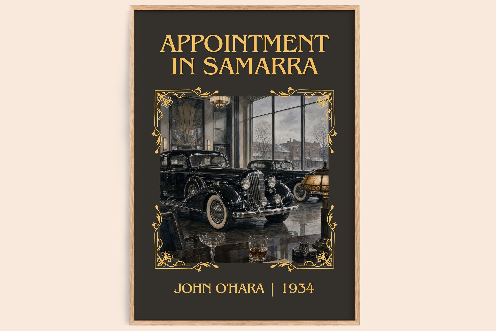 Appointment in Samarra Classic Book Art Print by John O'Hara