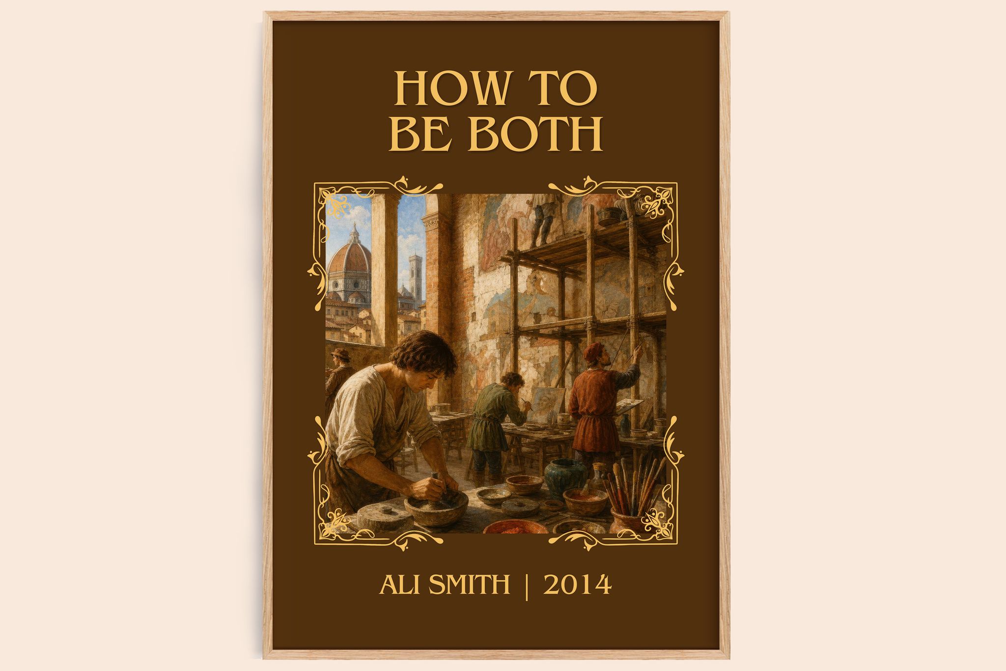 How to be both Classic Book Art Print by Ali Smith