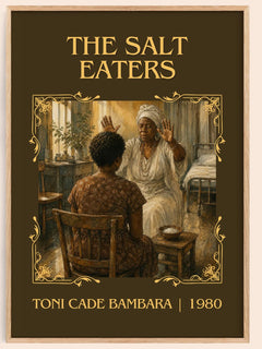The Salt Eaters Classic Book Art Print by Toni Cade Bambara – book poster