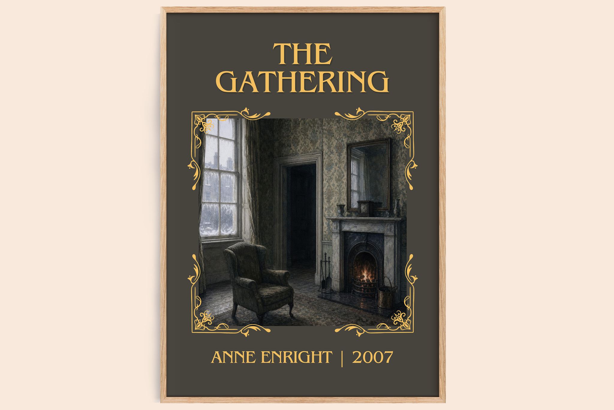 The Gathering Classic Book Art Print by Anne Enright