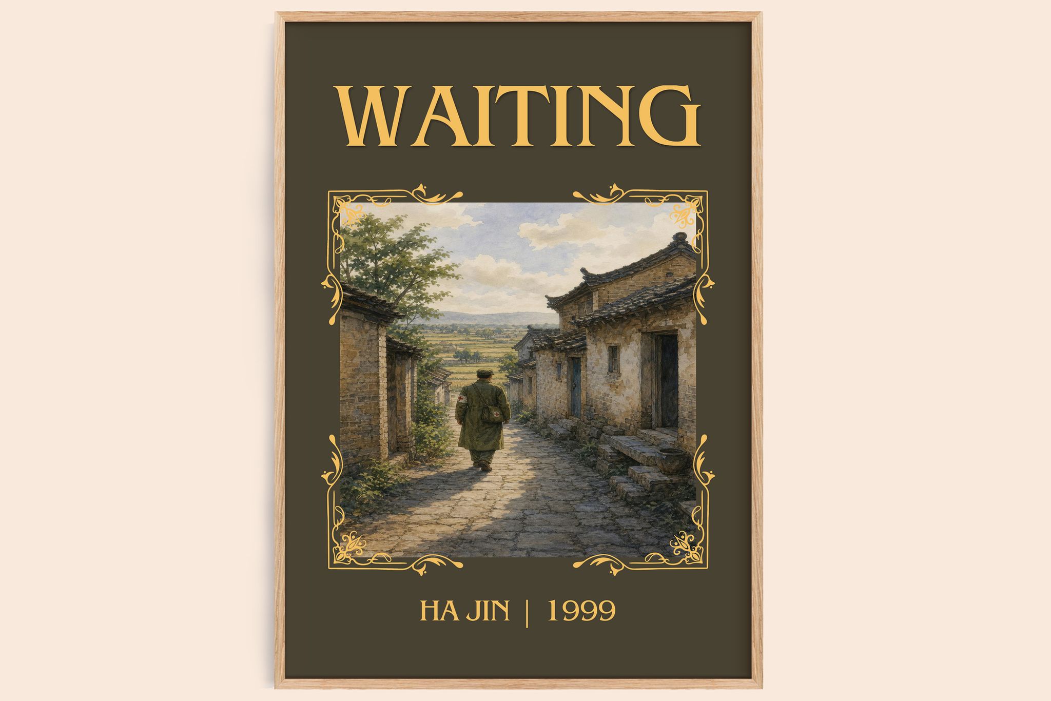 Waiting Classic Book Art Print by Ha Jin