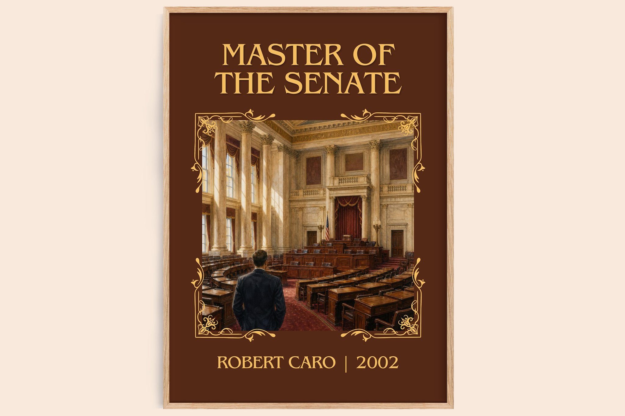 Master of the Senate Classic Book Art Print by Robert Caro