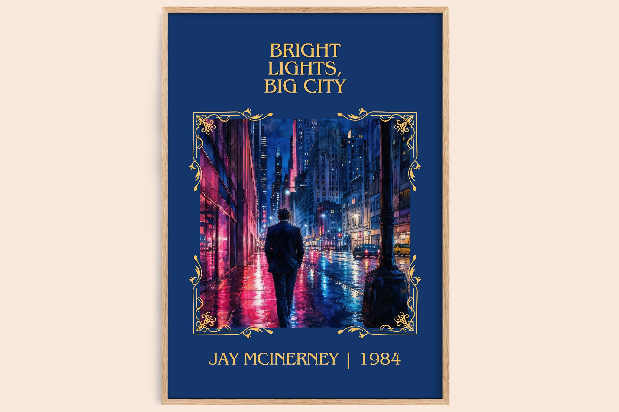 Bright Lights, Big City Classic Book Art Print by Jay McInerney