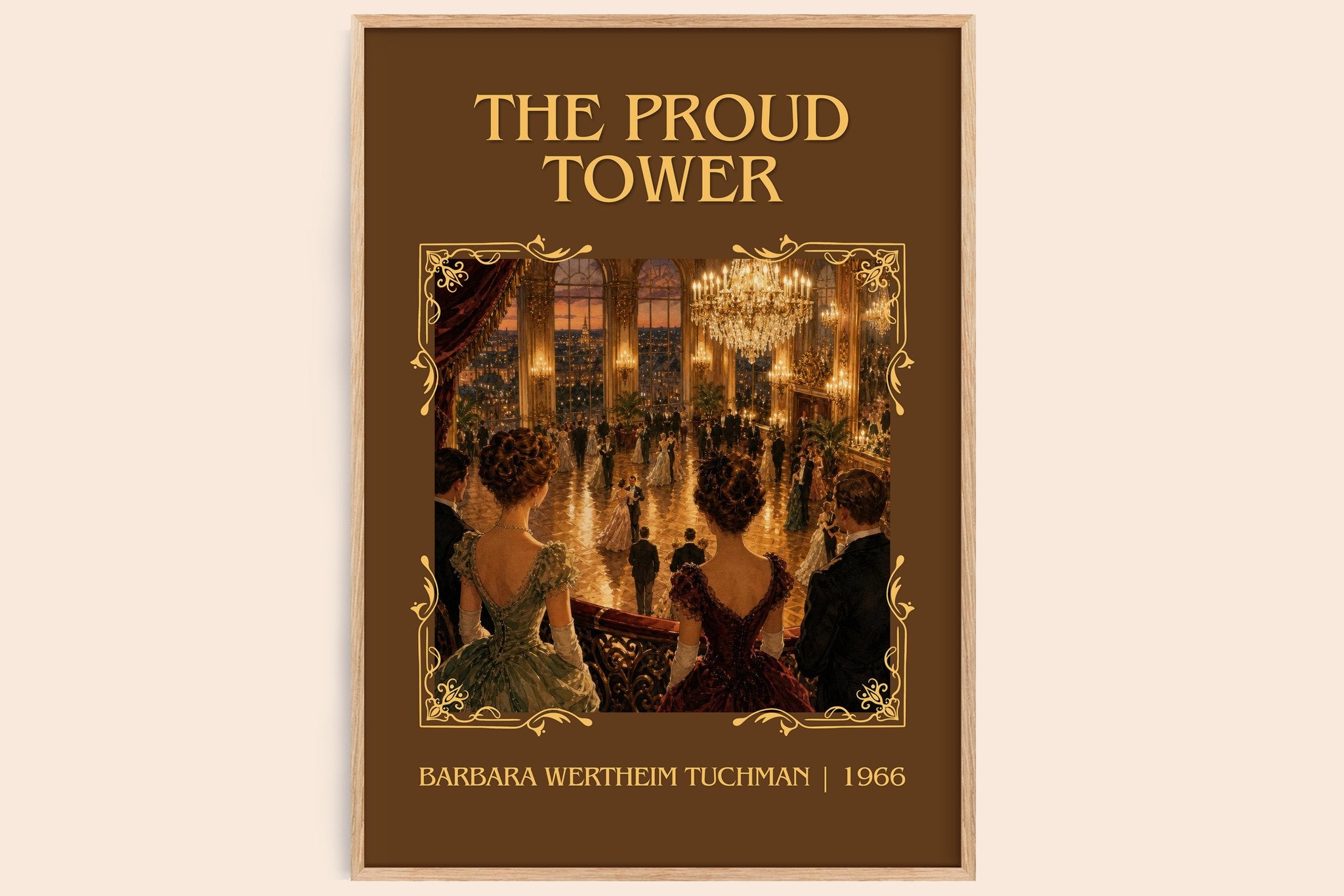 The Proud Tower Classic Book Art Print by Barbara Wertheim Tuchman