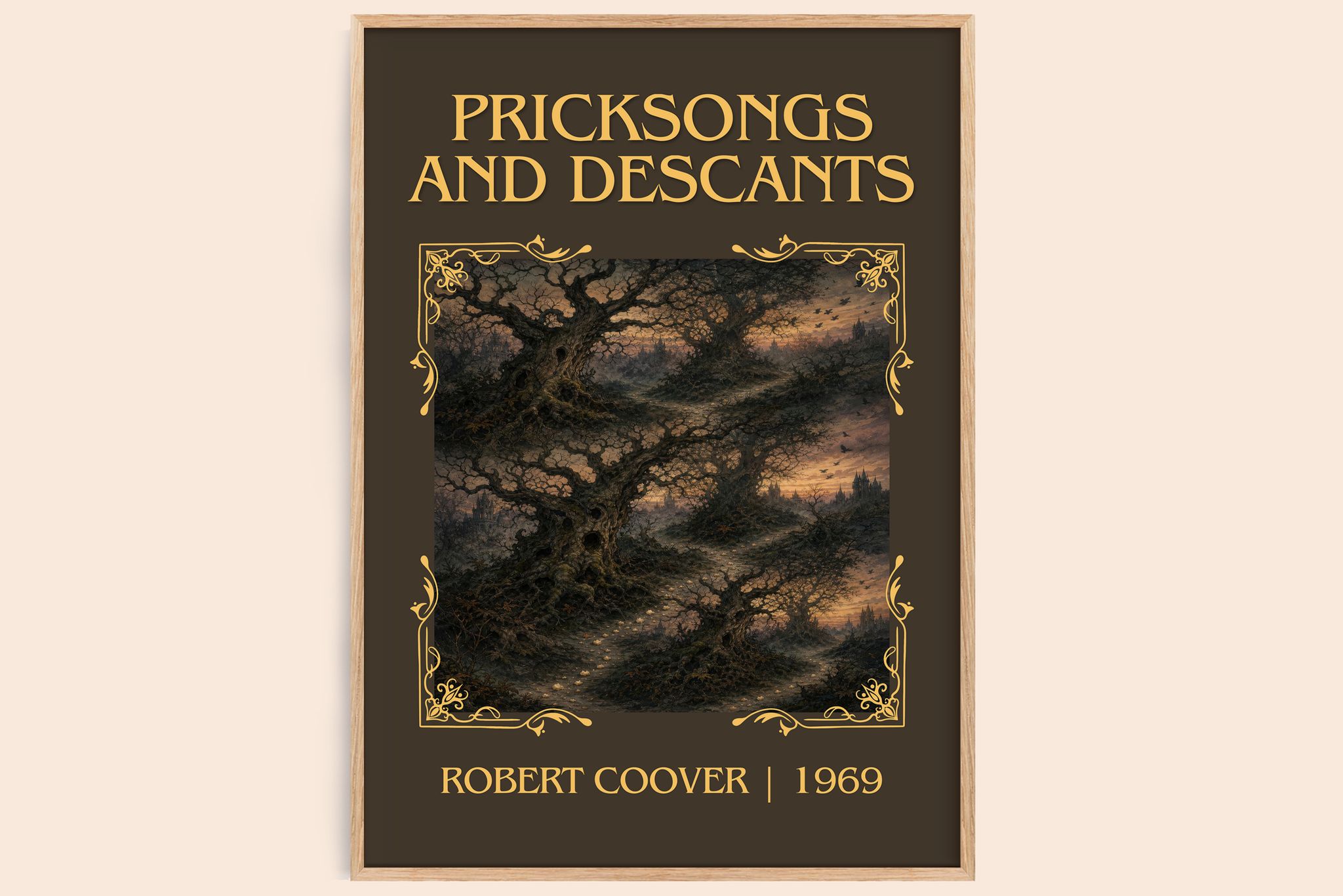 Pricksongs and Descants Classic Book Art Print by Robert Coover