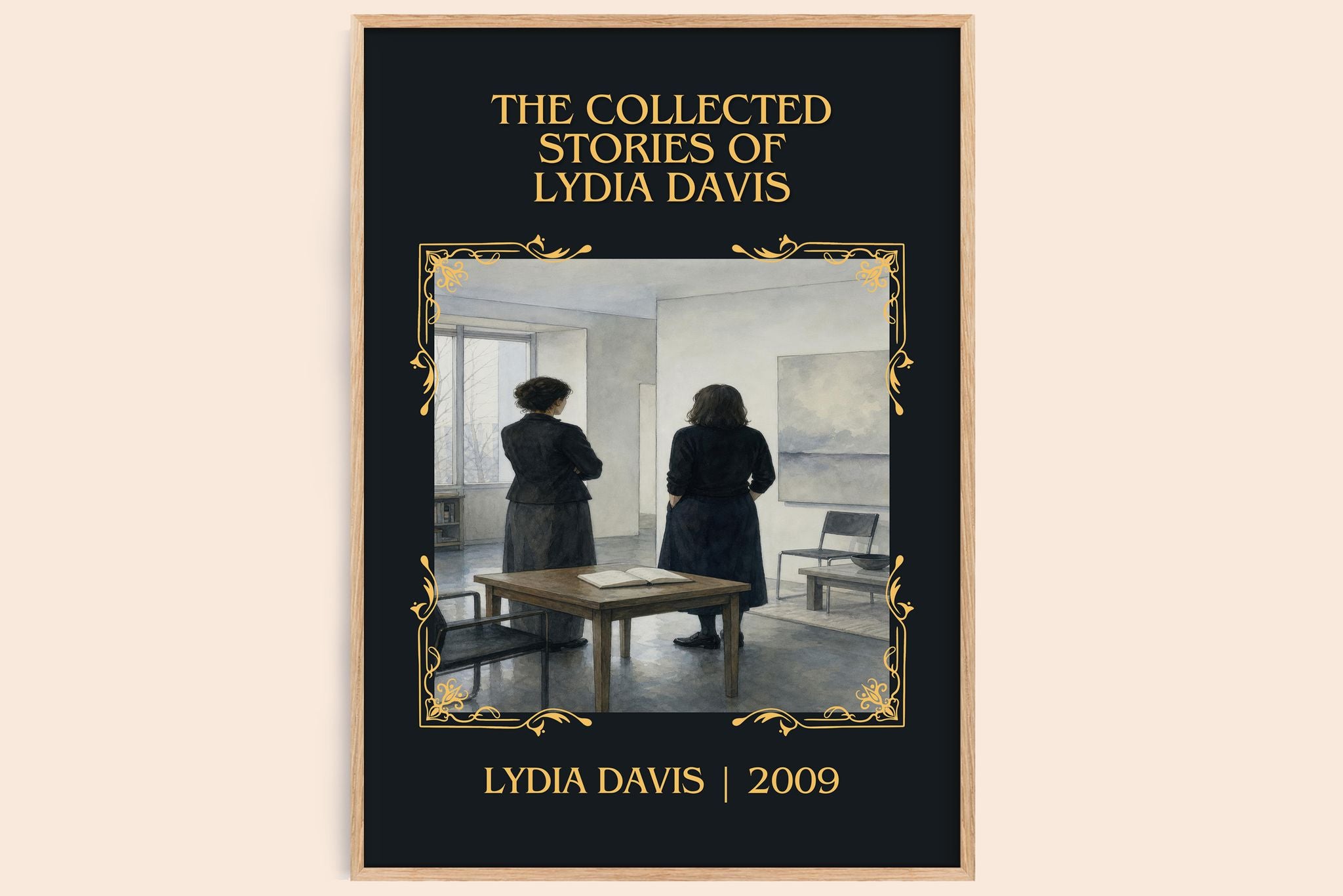 Collected Stories Of Lydia Davis Classic Book Art Print by Lydia Davis