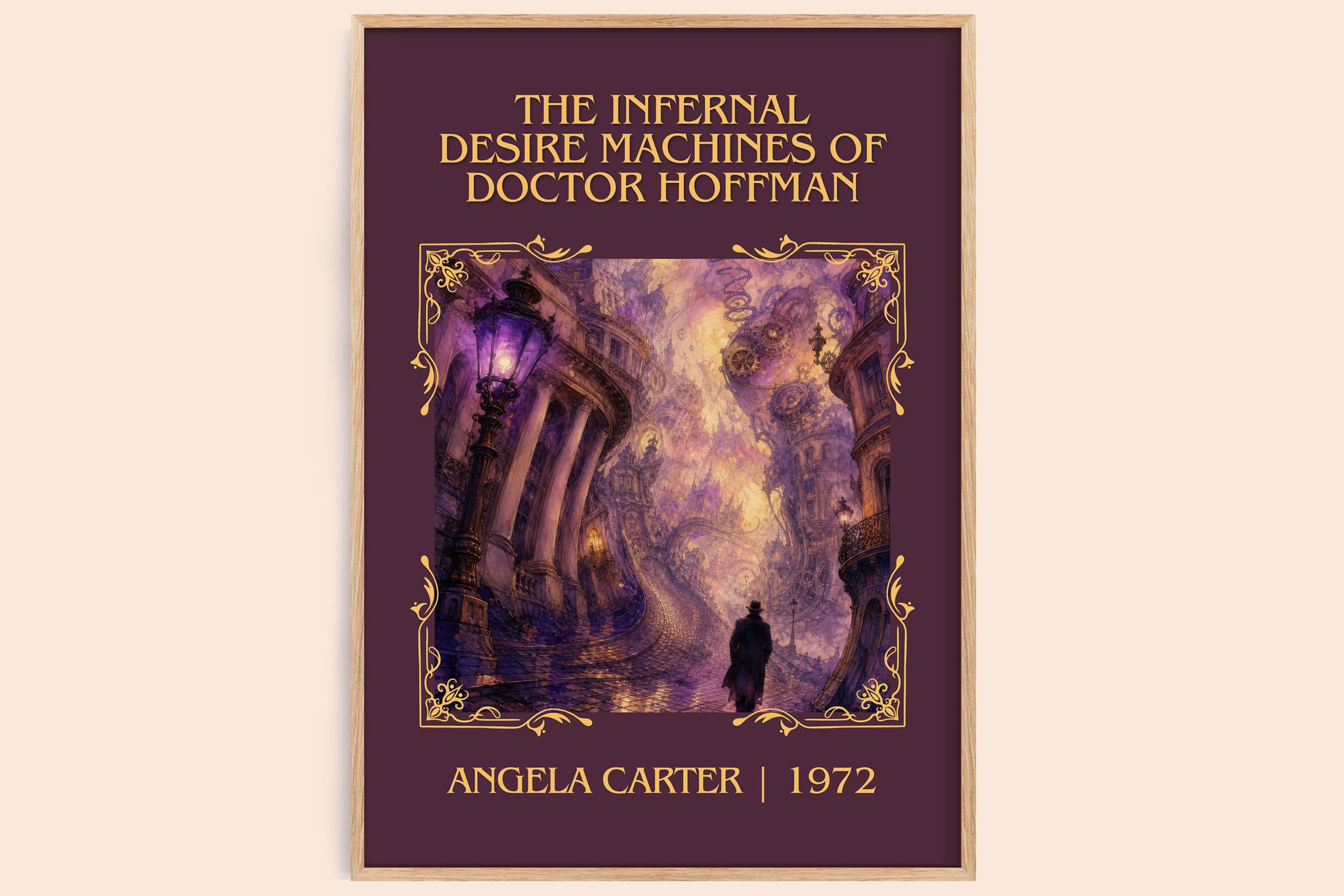 The Infernal Desire Machines Of Doctor Hoffman Classic Book Art Print by Angela Carter