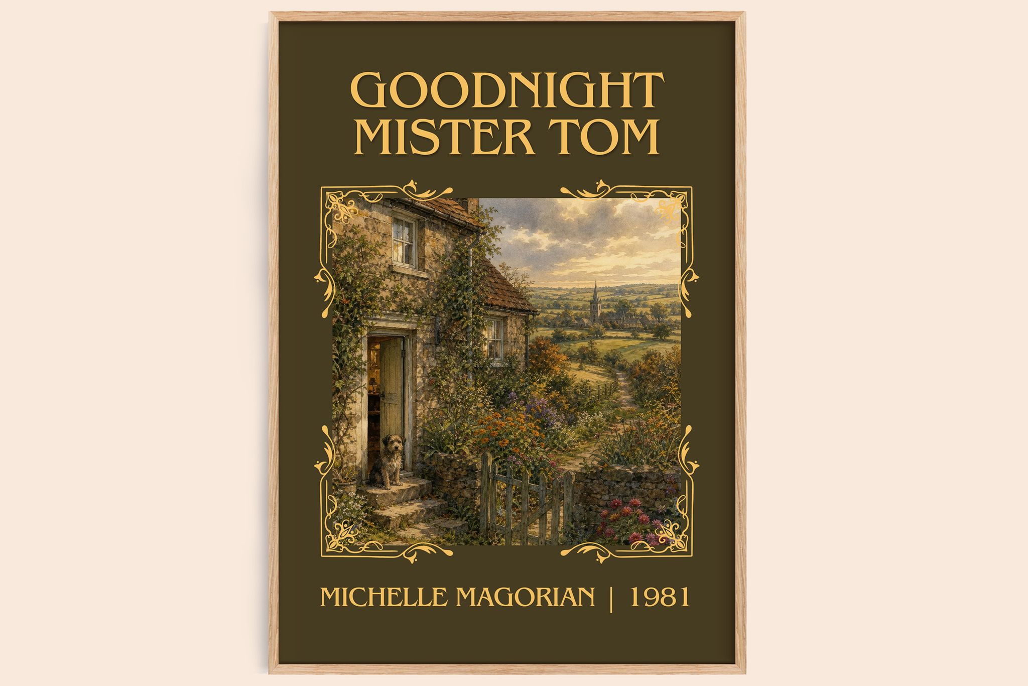 Goodnight Mister Tom Classic Book Art Print by Michelle Magorian