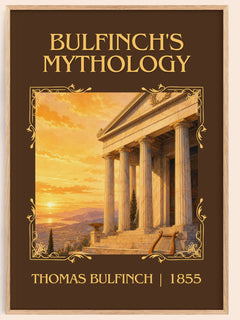 Bulfinch's Mythology Classic Book Art Print by Thomas Bulfinch – book poster