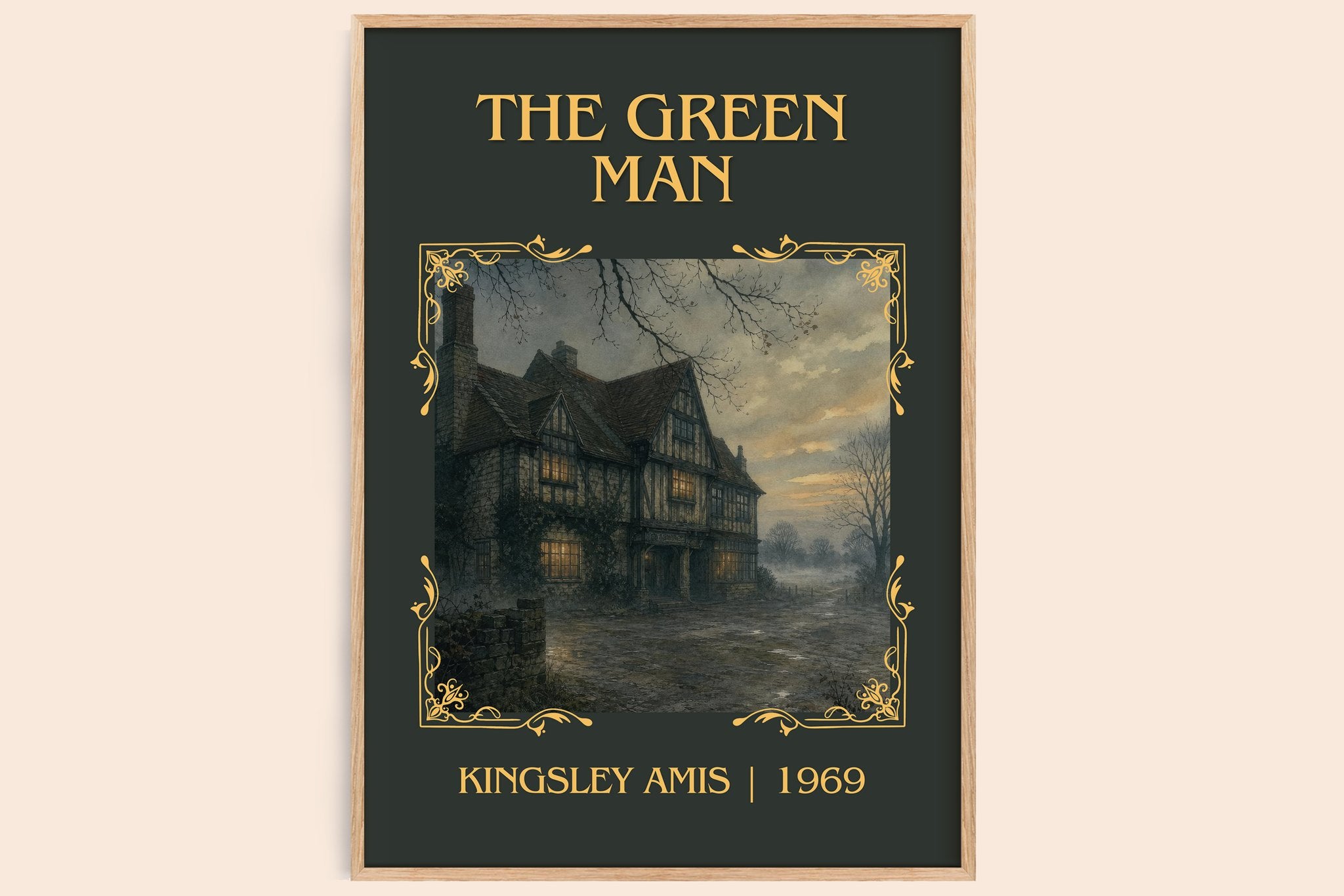 The Green Man Classic Book Art Print by Kingsley Amis