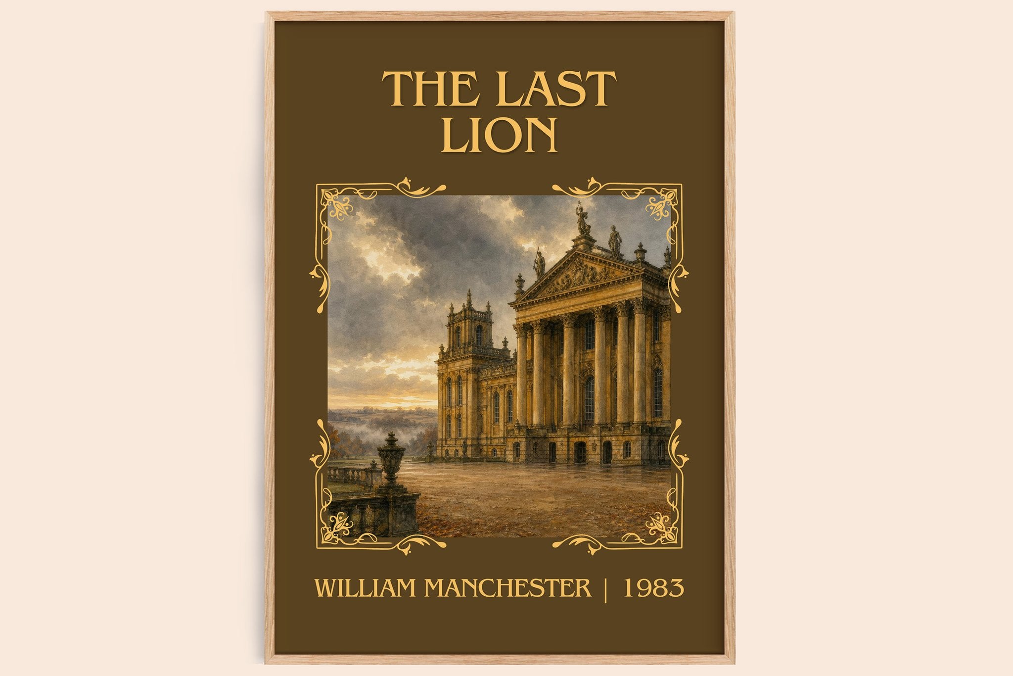 The Last Lion Classic Book Art Print by William Manchester