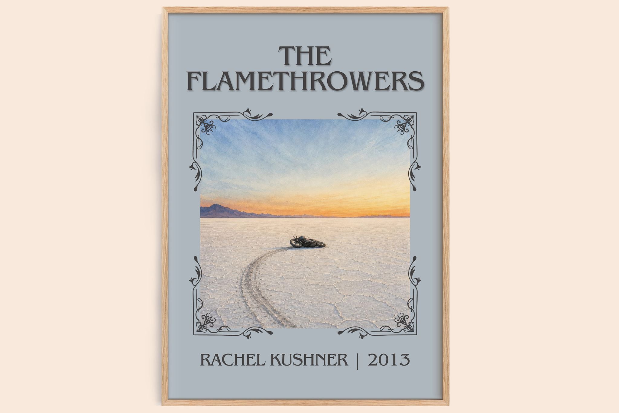 The Flamethrowers Classic Book Art Print by Rachel Kushner