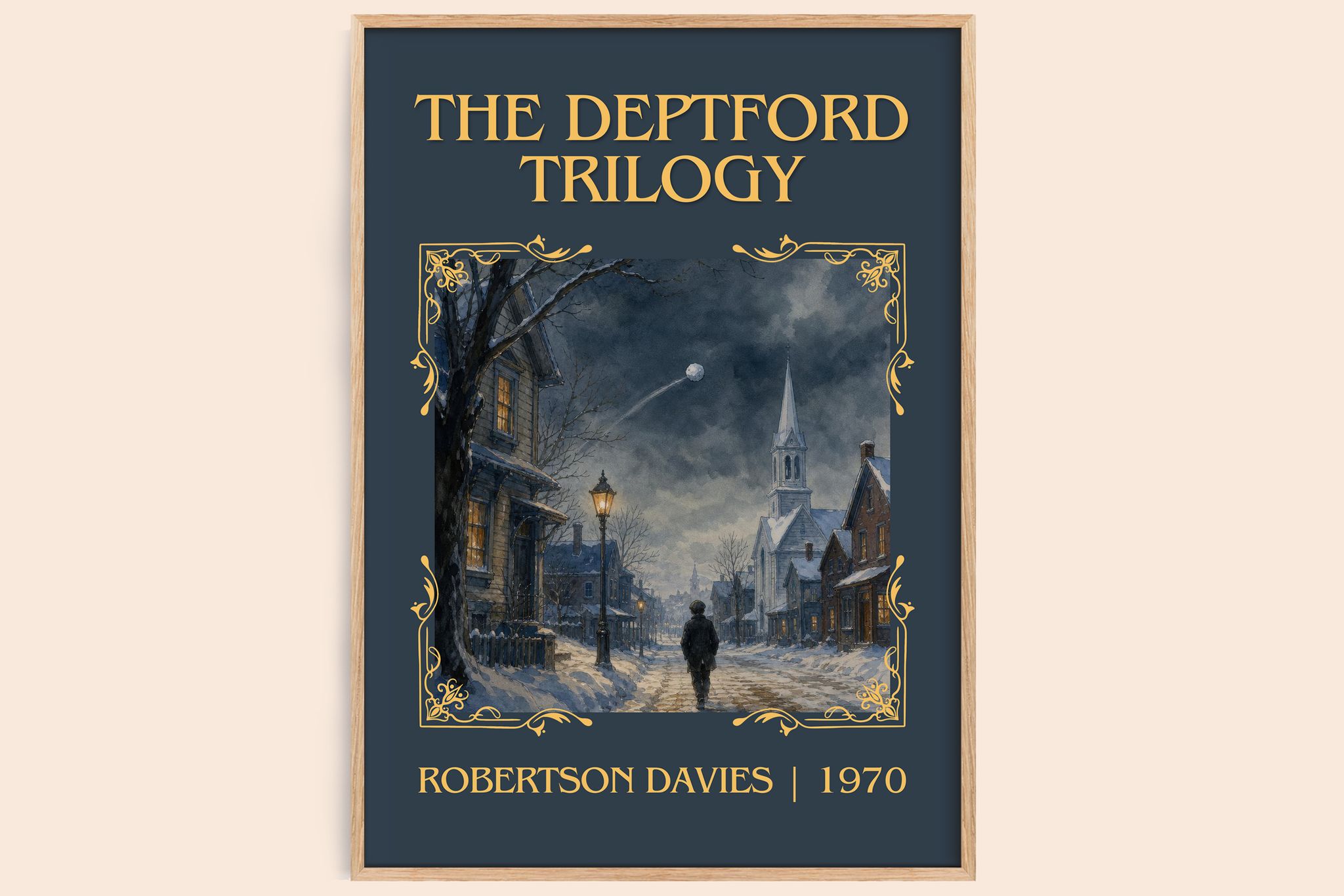 The Deptford Trilogy Classic Book Art Print by Robertson Davies