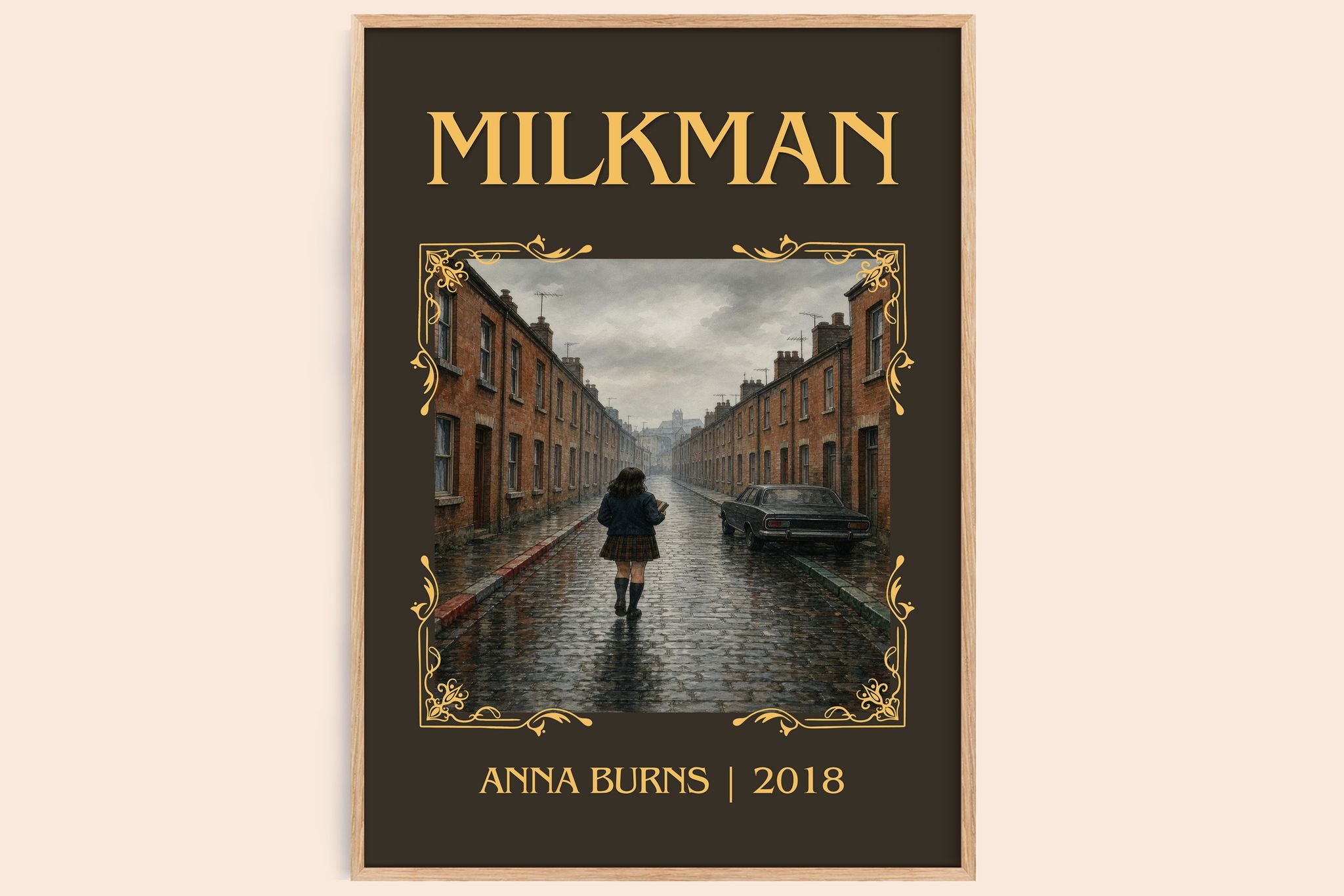 Milkman Classic Book Art Print by Anna Burns