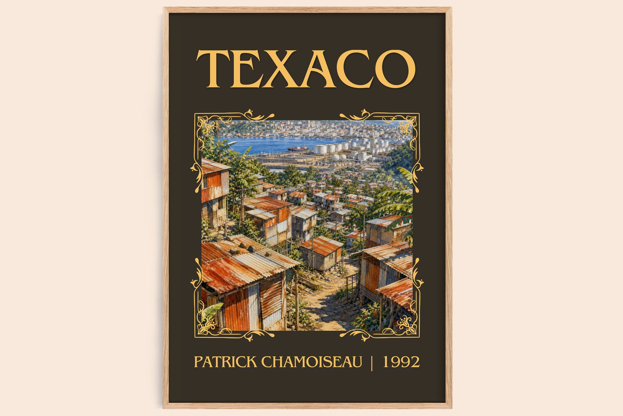 Texaco Classic Book Art Print by Patrick Chamoiseau