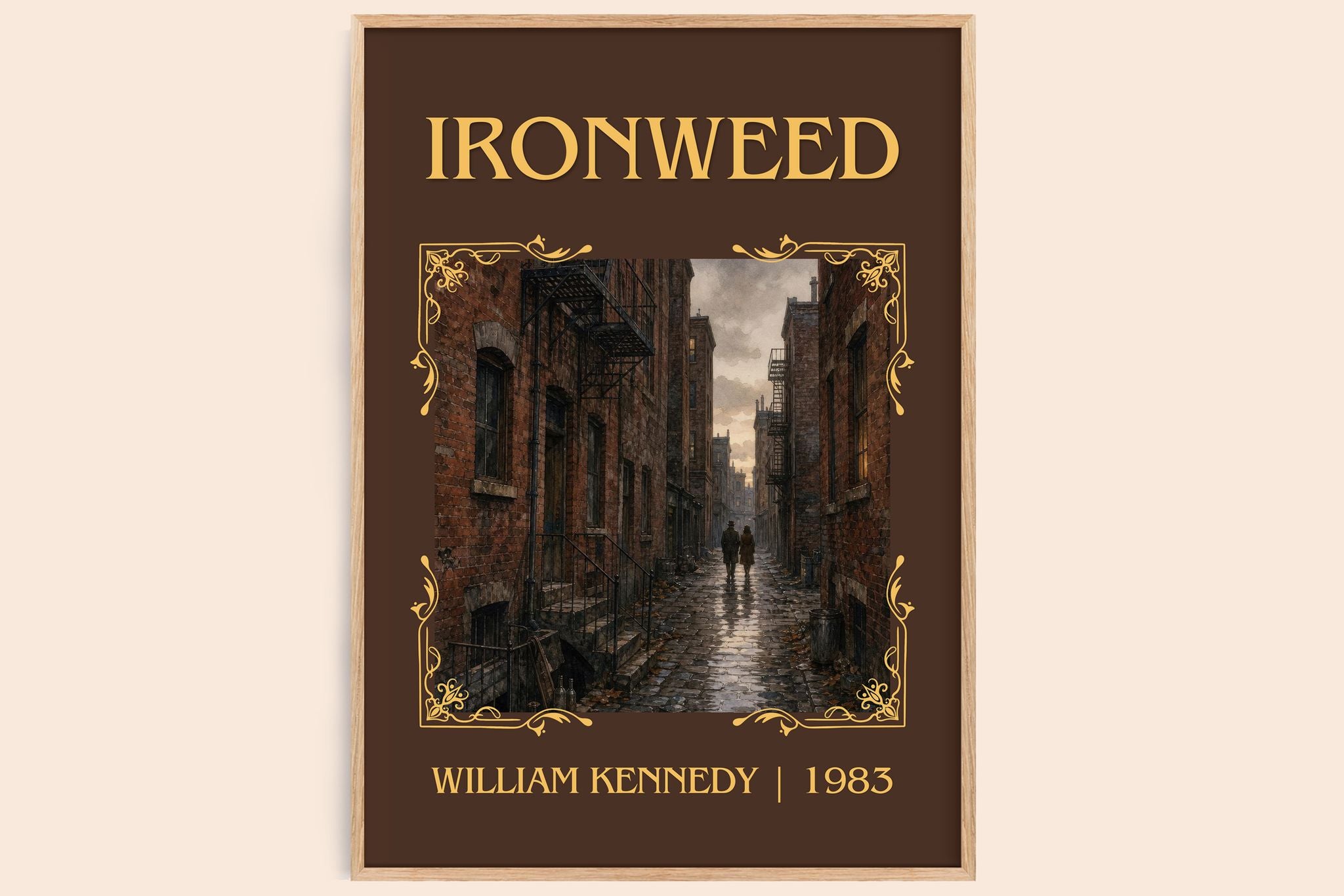 Ironweed Classic Book Art Print by William Kennedy