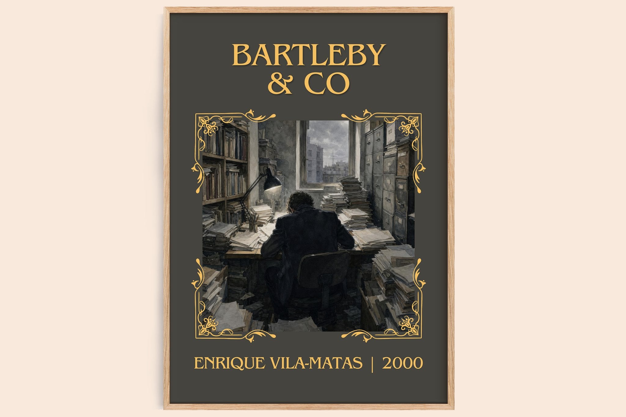 Bartleby & Co Classic Book Art Print by Enrique Vila-Matas