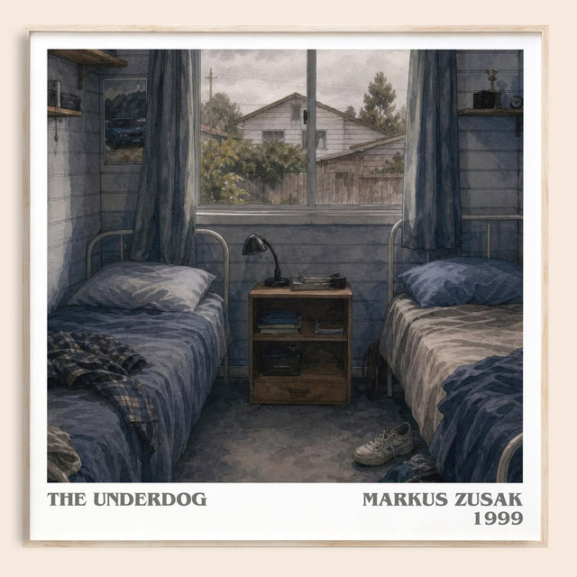 The Underdog Literary Art Print by Markus Zusak