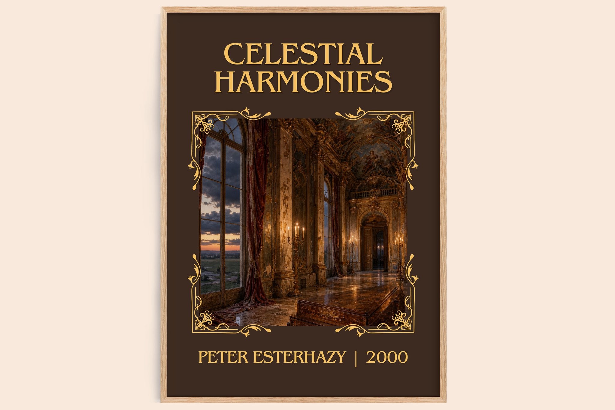 Celestial Harmonies Classic Book Art Print by Peter Esterhazy