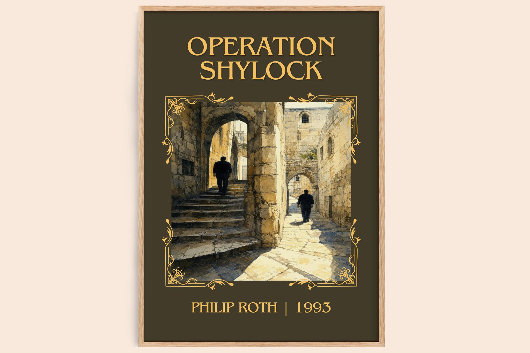 Operation Shylock Classic Book Art Print by Philip Roth