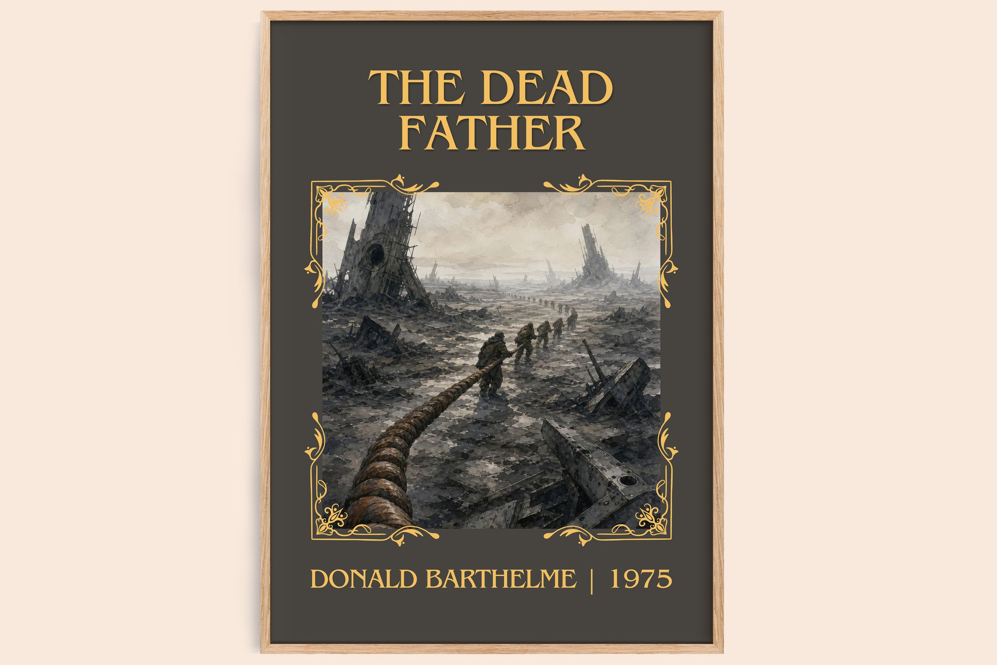 The Dead Father Classic Book Art Print by Donald Barthelme