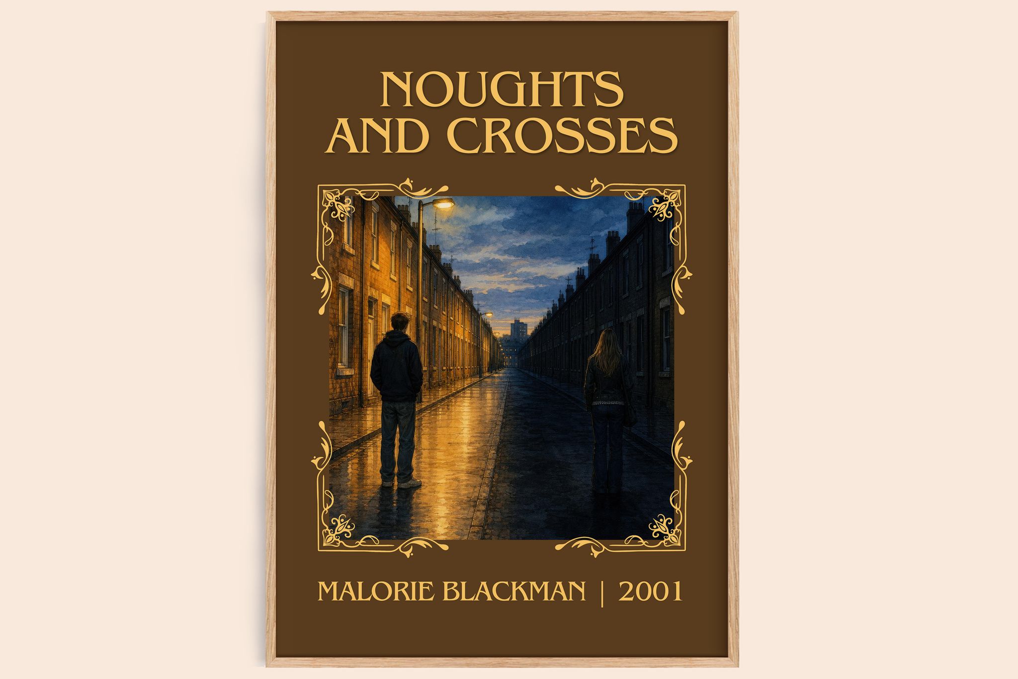 Noughts and Crosses Classic Book Art Print by Malorie Blackman