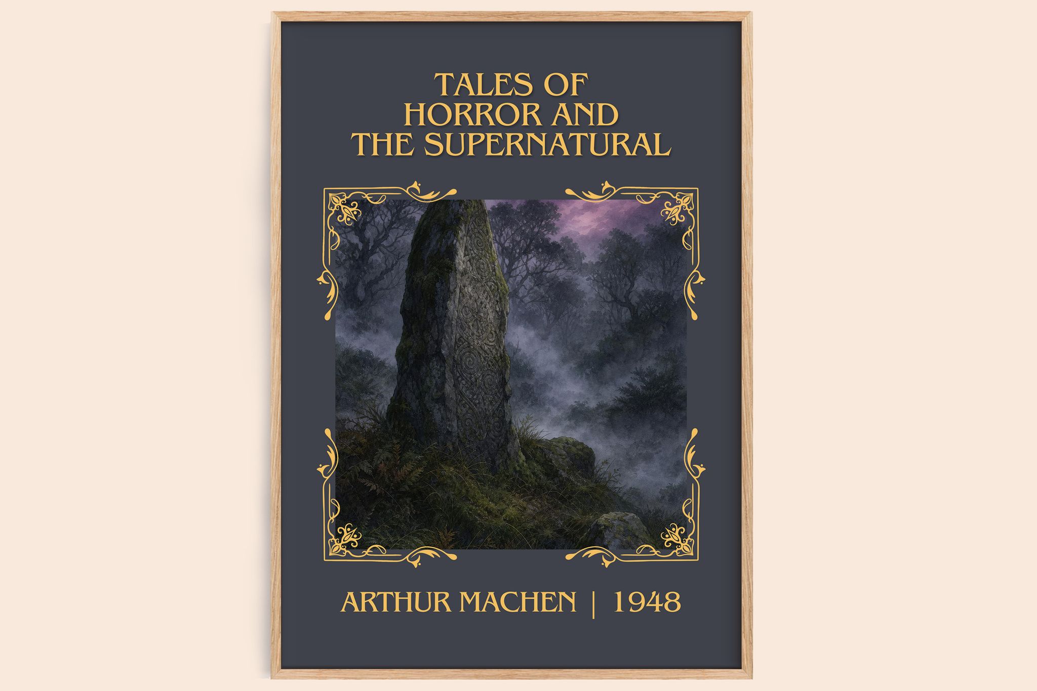 Tales Of Horror And The Supernatural Classic Book Art Print by Arthur Machen
