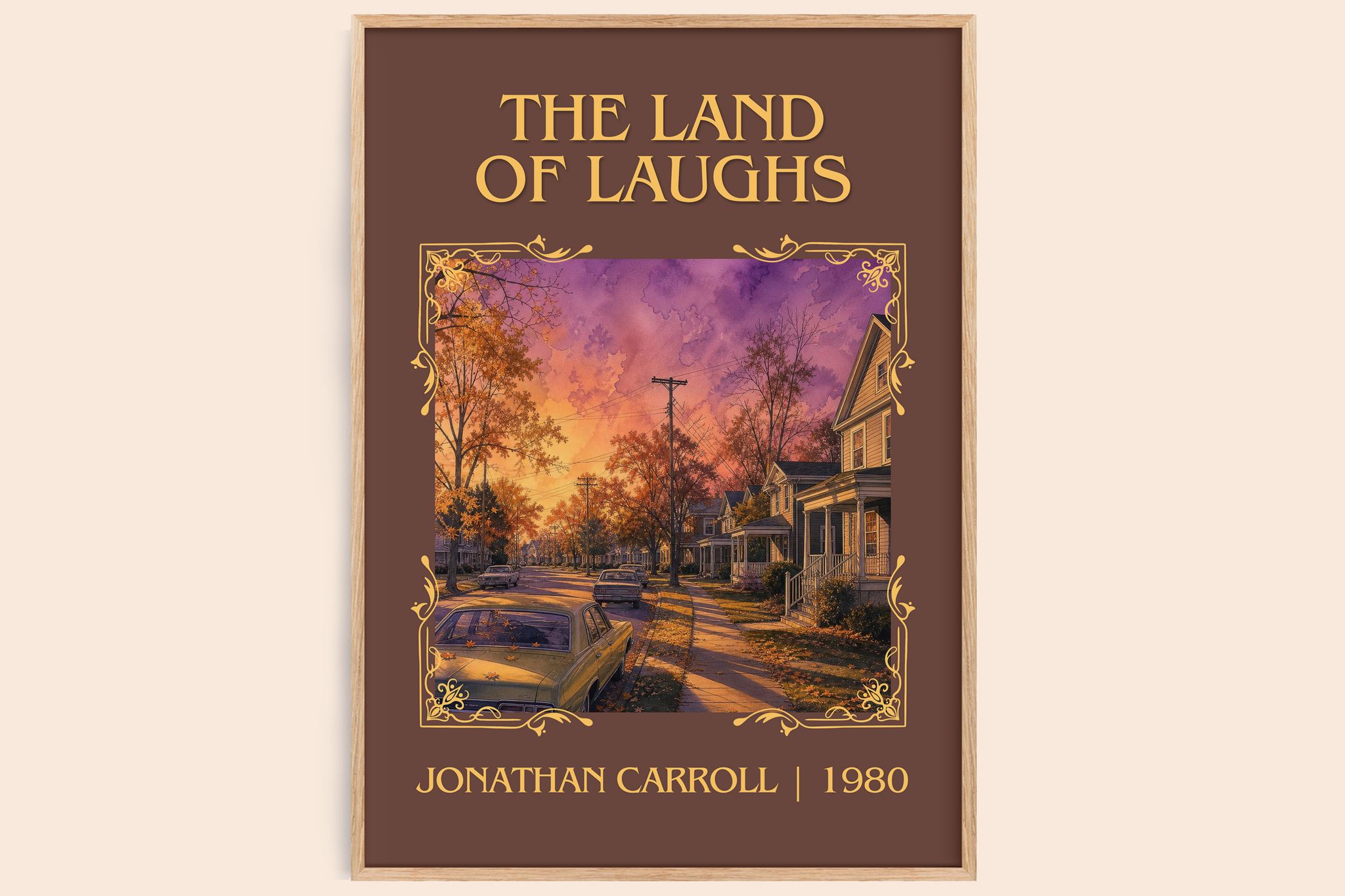 The Land Of Laughs Classic Book Art Print by Jonathan Carroll