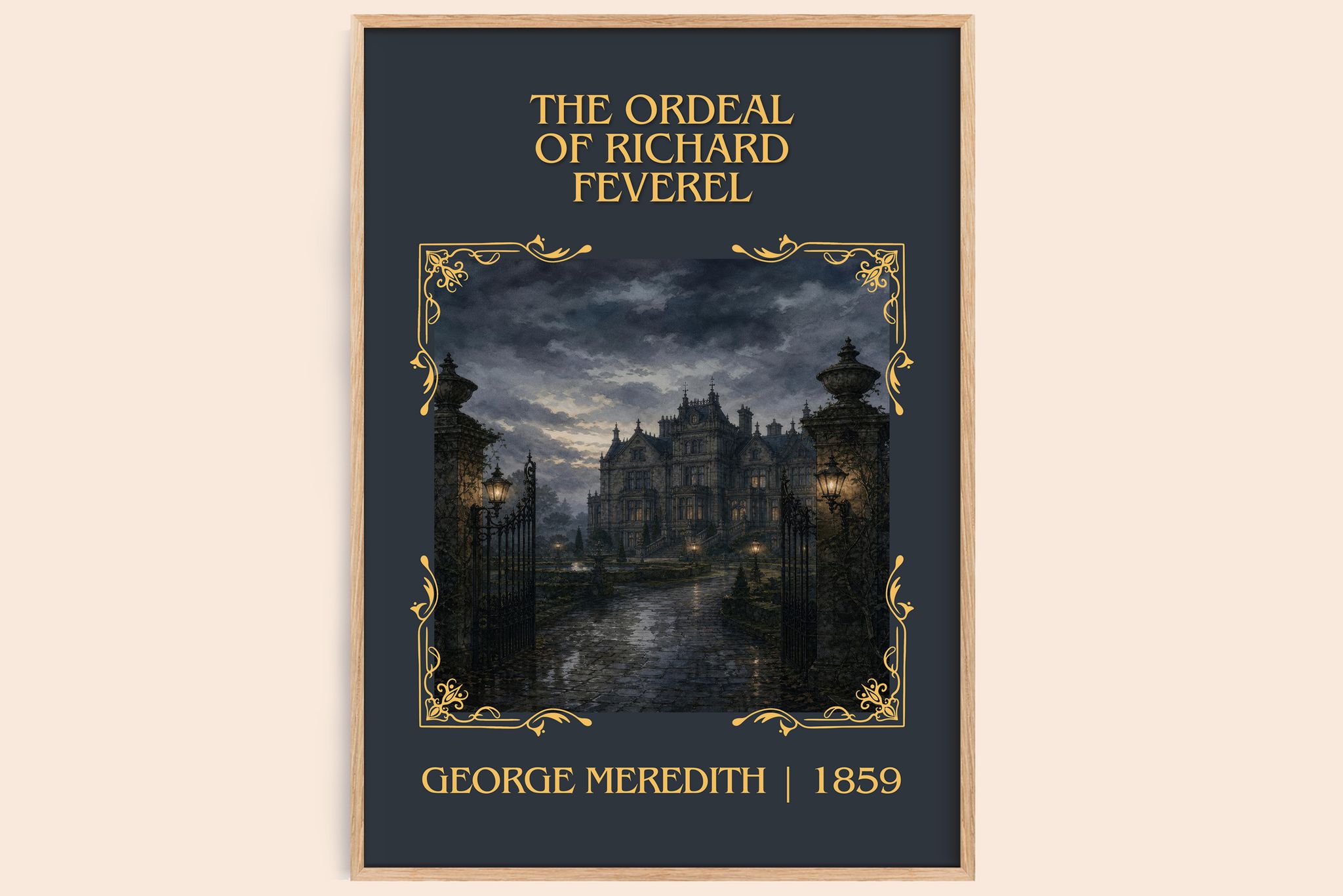 Ordeal Of Richard Feverel Classic Book Art Print by George Meredith