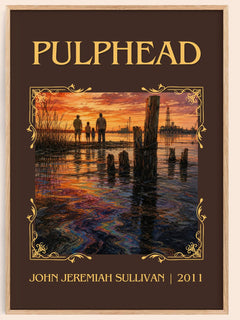 Pulphead Classic Book Art Print by John Jeremiah Sullivan – book poster