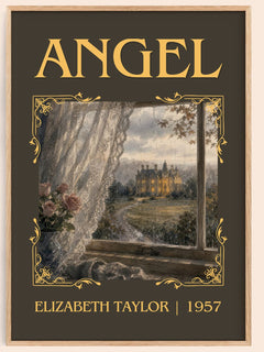 Angel Classic Book Art Print by Elizabeth Taylor – book poster